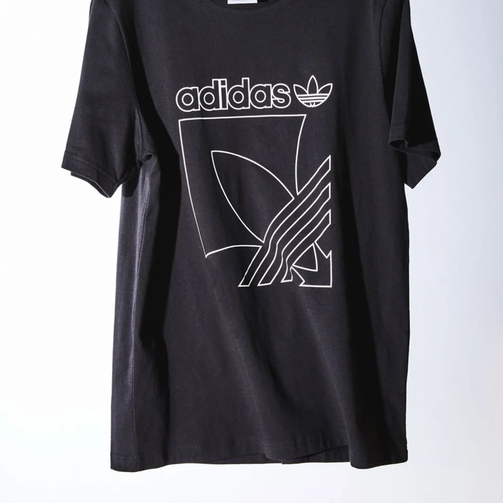 NWT Adidas Originals Logo Tee Black